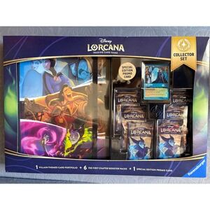 Disney Lorcana: The First Chapter Collectors Set Bundle- Costco Exclusive- NIB